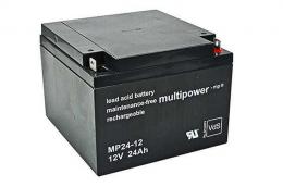 Multipower MP24-12 für Alarm- und Brandmeldeanlagen Notstromversorgung Medizi...