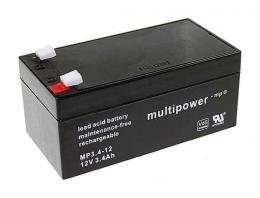 Multipower MP3.4-12 Anschluss 4,8mm 12V 3,4Ah