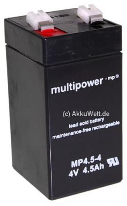 Multipower MP4.5-4 4V 4,5Ah 4500mAh