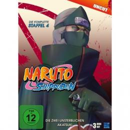Naruto Shippuden - Die Zwei unsterblichen Akatsuki -      Staffel 04: Folge 292-308 (3 DVDs)