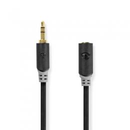 Nedis AUX Audiokabel 3,5-mm-Stecker - 3,5-mm-Buchse, 5,0 m