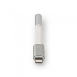 Nedis Lightning-Adapter | Apple Lightning 8-Pin | 3.5 mm Buchse | Vergoldet | rund | Aluminium | Verpackung mit Sichtfenster