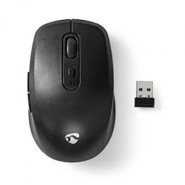 Nedis Mouse Drahtlos | 800 / 1200 / 1600 dpi | Einstellbar DPI | Anzahl Knöpfe: 6 | Rechtshändig