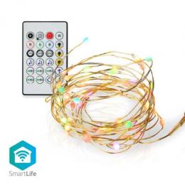 Nedis Smartlife Full Color LED-Streifen WIFILX51RGB | 5m | | WLAN | Mehrfarbig | 5000 mm | IP44 | 400 lm |
