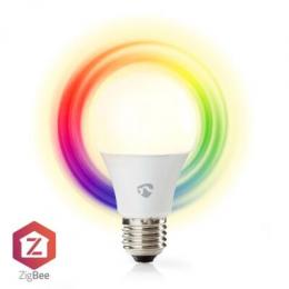 Nedis SmartLife Vollfärbige LED-Lampe | Zigbee 3.0 | E27| 806 lm | 9 W | Warm - Kühlweiss | 2200 - 6500 K