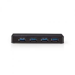 Nedis USB-Hub | 4-Port port(s) | USB 3.2 Gen1 | Netzstromversorgung / Stromversorgung über USB | 4x USB
