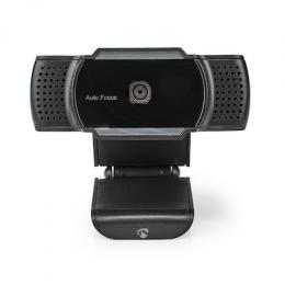 Nedis Webcam | 2K@30fps | Autofokus | Eingebautes Mikrofon | Schwarz