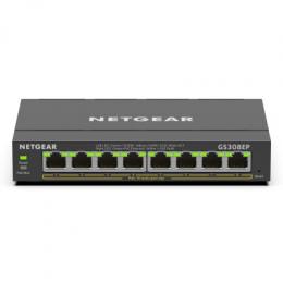 NETGEAR GS308EP SOHO Plus Switch [8x Gigabit Ethernet PoE+, 62W]