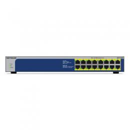 NETGEAR GS516PP 16-Port Unmanaged Switch [16x Gigabit Ethernet, PoE+ 260W]
