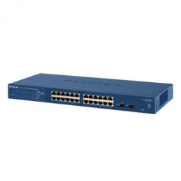 NETGEAR GS724T 26-Port Smart Switch [24x Gigabit Ethernet, 2x SFP, V4]