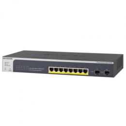 NETGEAR ProSAFE GS510TPP 10-Port Smart Switch [8x Gigabit Ethernet PoE+, 2x SFP]