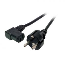 Ein Angebot für Netzleitung Schutzkontakt 180 - C13 90, schwarz, 3,0 m, 3 x 1,00 mm  aus dem Bereich Stromversorgung Netzwerk > Netzleitungen > Netzleitungen Schuko CEE7/7 - jetzt kaufen.