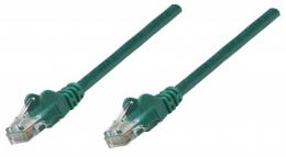 Netzwerkkabel, Cat5e, SF/UTP INTELLINET CCA, Cat5e-kompatibel, RJ45-Stecker/RJ45-Stecker, 0,25 m, grn