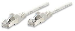 Netzwerkkabel, Cat5e, SF/UTP INTELLINET CCA, Cat5e-kompatibel, RJ45-Stecker/RJ45-Stecker, 1 m, grau