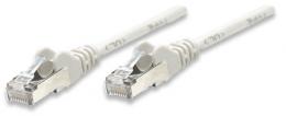 Netzwerkkabel, Cat5e, SF/UTP INTELLINET CCA, Cat5e-kompatibel, RJ45-Stecker/RJ45-Stecker, 3 m, grau