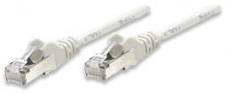 Netzwerkkabel, Cat5e, SF/UTP INTELLINET CCA, Cat5e-kompatibel, RJ45-Stecker/RJ45-Stecker, 5 m, grau