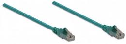 Netzwerkkabel, Cat6, U/UTP INTELLINET CCA, Cat6-kompatibel, RJ45-Stecker/RJ45-Stecker, 10,0 m, grn