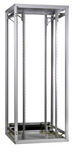 Netzwerkschrank PRO 47HE, 800x1000 mm, RAL9005, Modular = ohne Tren u. SW