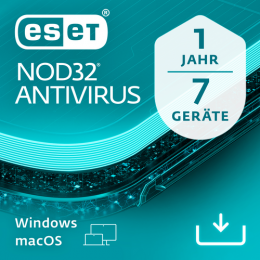 NOD32 Antivirus Verlngerung Lizenz   7 Computer 1 Jahr (Update)