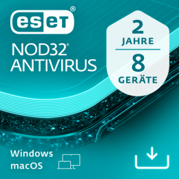 NOD32 Antivirus Verlngerung Lizenz   8 Computer 2 Jahre (Update)