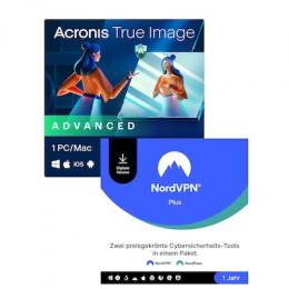 NordVPN Plus [10 Geräte] + Acronis True Image Advanced [1 Gerät] NBB Special