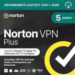 Norton VPN Plus [5 Geräte - 1 Jahr]