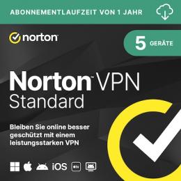 Norton VPN Standard [5 Geräte - 1 Jahr]