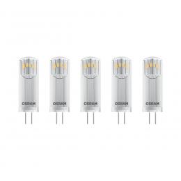 OSRAM 5er-Pack 1,8-W-G4-LED-Lampen, warmweiß, 12 V AC