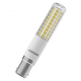 OSRAM 9-W-LED-Lampe T18, B15d, 1055 lm, warmweiß (2700 K), dimmbar
