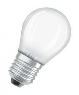 Osram LED Classic P 60, Filament, EEK A, 3,8 W, 806 lm, E27, warmweiß, matt