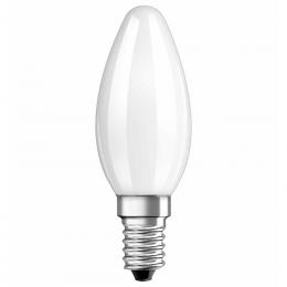 OSRAM LED RETRO Glass Bulb 4-W-Filament-LED-Kerzenlampe, E14, matt