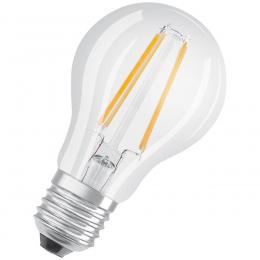 OSRAM LED STAR PLUS 7-W-Filament-LED-Lampe E27 mit GlowDim-Technologie, warmweiß