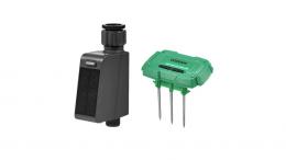 Osram Smart + Smart Home Bewässerungset, 1x Bodenfeuchtesensor, 1x Bewässerungscontroller, WLAN