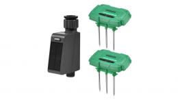Osram Smart + Smart Home Bewässerungsset, 2x Bodenfeuchtesensor, 1x Bewässerungscontroller, WLAN