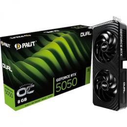Palit GeForce RTX 5050 Dual OC Grafikkarte - GDDR6, HDMI, 3x DP