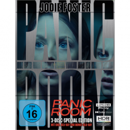 Panic Room  SteelBook    (4K-UHD+2 Blu-rays)