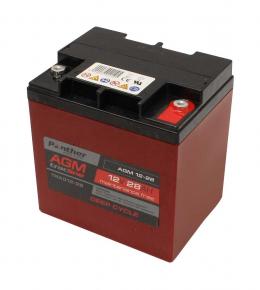 Panther tracline AGM Deep Cycle Bleigel Akku für B&D Black&Decker Rasenmäher LC-C1228BD NO.80986 809