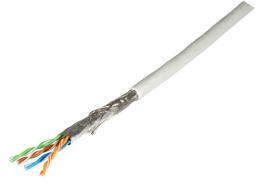 Patchkabel Cat5e SF/UTP 300MHz, 4x2xAWG26, FRNC-B grn 100M