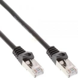 Patchkabel CAT5e SF/UTP RJ45  20m schwarz  Retail   