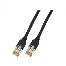 Patchkabel RJ45, F/UTP, Cat.5e, TM11, UC300, 1,5m, schwarz