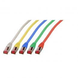 Patchkabel RJ45, S/FTP, Cat.6, PVC, CCA, 0.15m, gelb