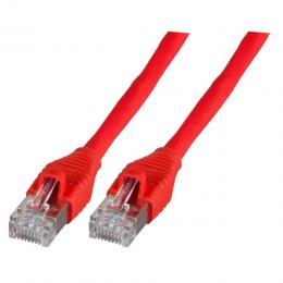 Patchkabel RJ45, S/FTP, Cat.6A, AMP EMT, UC900, 1,5m, rot