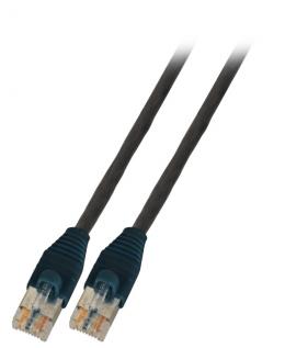 Patchkabel RJ45, S/FTP, Cat.6A, AMP EMT, UC900, 10m, schwarz