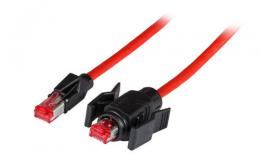 Patchkabel RJ45, S/FTP, Cat.6A, IP67/TM21 / TM21, PUR, fr 53730.1V2, 15m