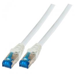 Patchkabel RJ45, S/FTP, Cat.6A, PVC, UL, 2.0m, grau