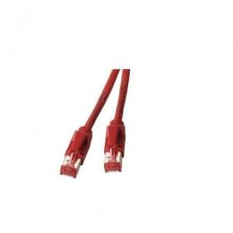 Patchkabel RJ45, S/FTP, Cat.6A, TM21, UC900, 0,25m, rot