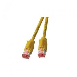 Patchkabel RJ45, S/FTP, Cat.6A, TM21, UC900, 0,5m, gelb