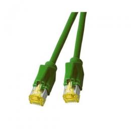 Patchkabel RJ45, S/FTP, Cat.6A, TM31, Dtwyler 7702, 0,5m, grn