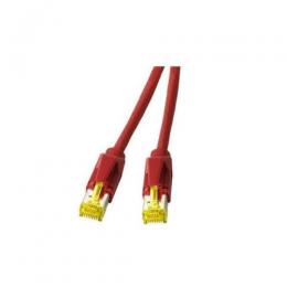 Patchkabel RJ45, S/FTP, Cat.6A, TM31, Dtwyler 7702, 0,5m, rot