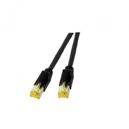 Patchkabel RJ45, S/FTP, Cat.6A, TM31, UC900, 0,5m, schwarz